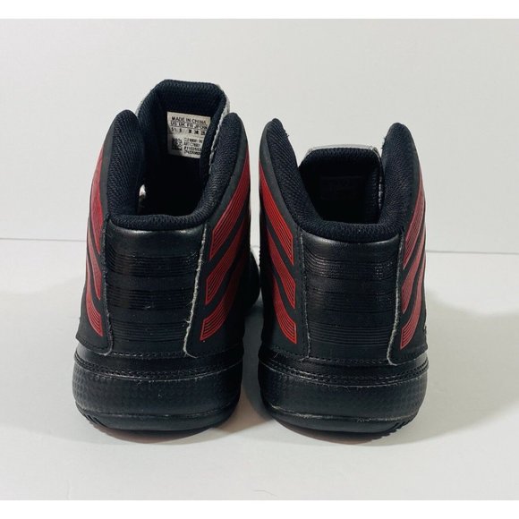 Adidas Next Level Speed 2 K Mid-Cut Basketball Shoes Boys Size 5.5 Silver Red - Picture 9 of 11